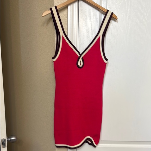 Tops - 🌹Free people, beach 🌹Stylish Red Sleeveless Top dress